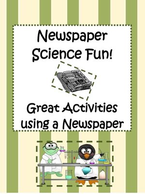 cover image of Newspaper Science!
